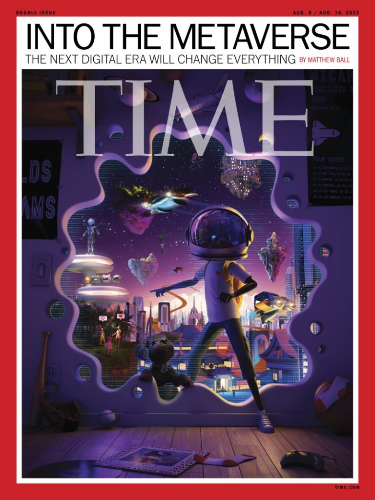 TIME的新封面：元宇宙将改变一切，Web3/区块链时代赋予我们以新经济模式，新互联网模式！