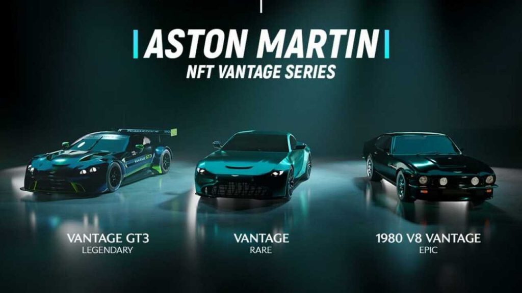 阿斯顿马丁推出首个 NFT 系列，总共将提供 3,000 个！