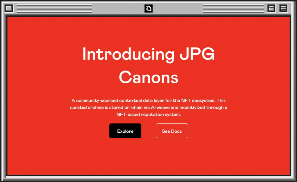 一文了解 NFT 策展平台 JPG 推出的 TCR 系统：JPG Canons！
