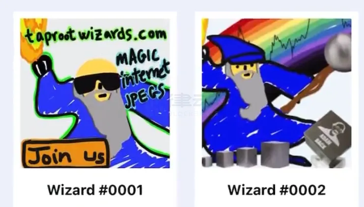 一文解析比特币memeNFT，光头巫师Taproot Wizard在致敬和表达什么？