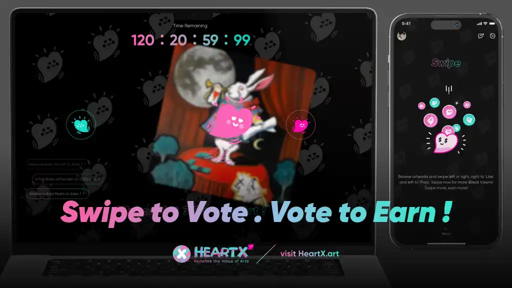 HeartX推出「投就赚」Token空投游戏为平台上线进行预热！